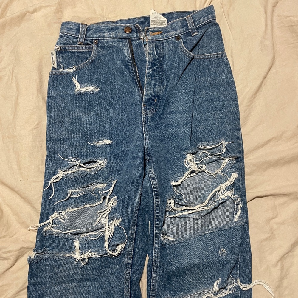 Pendleton Ripped Jeans - Picture 4 of 8